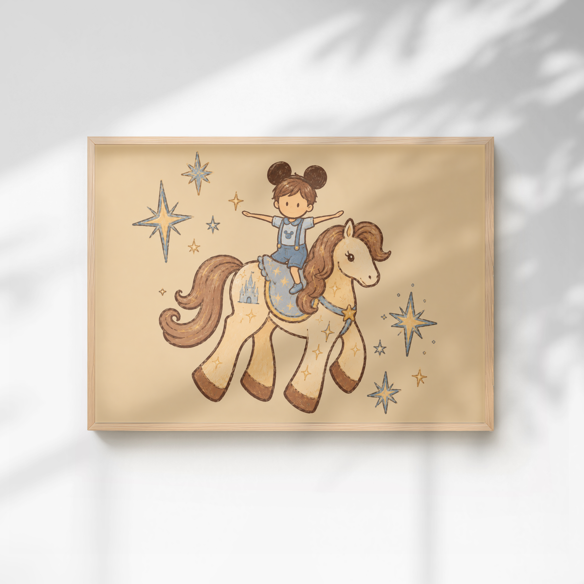 Disney Inspired Boy on Horse