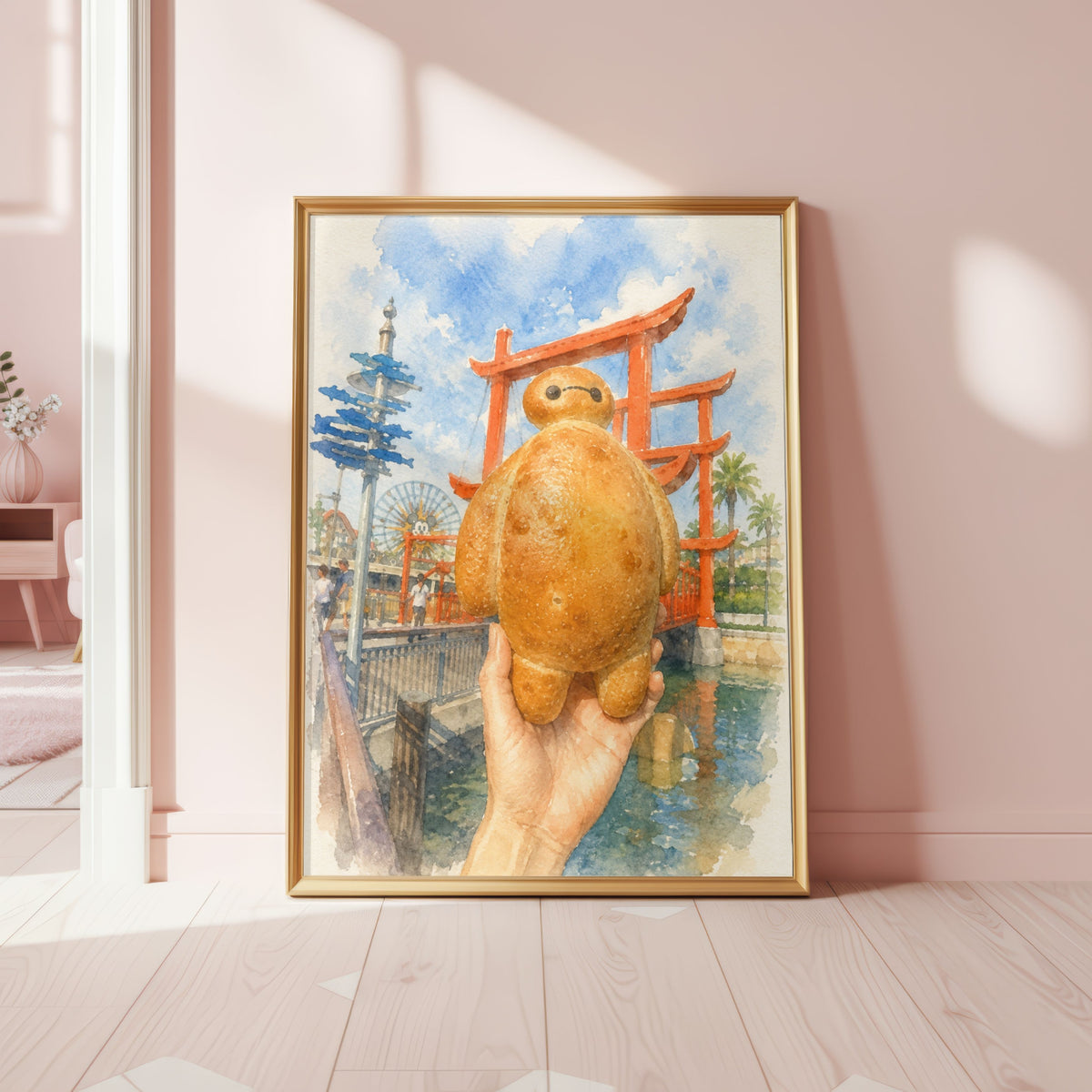 Baymax Bread San Fransokyo