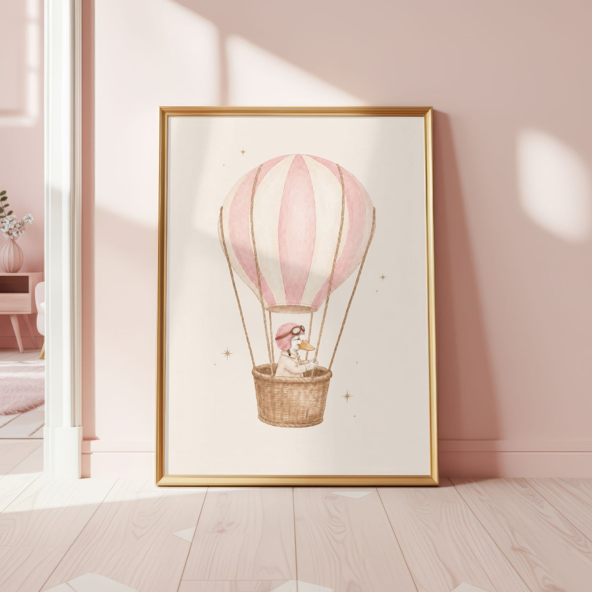 Pink Goose Hot Air Balloon