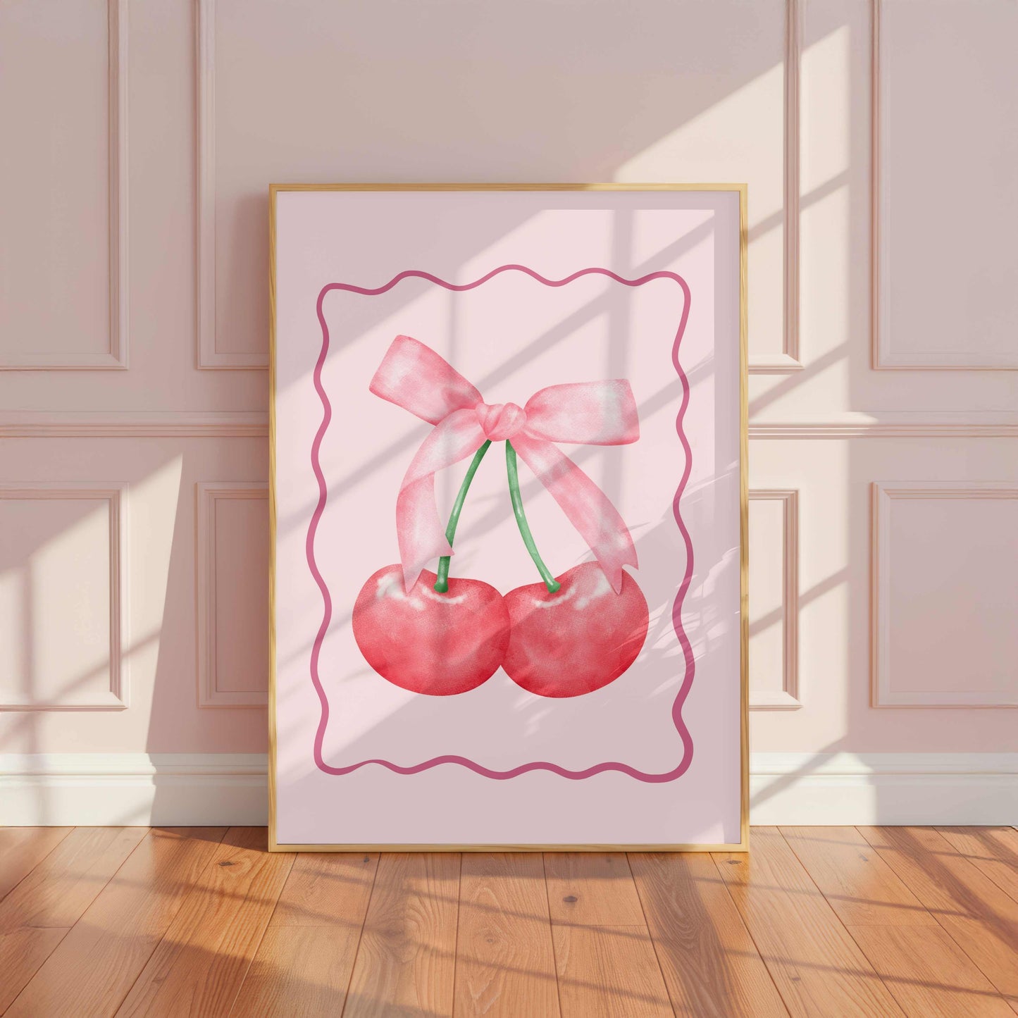 Pink Cherry Bows