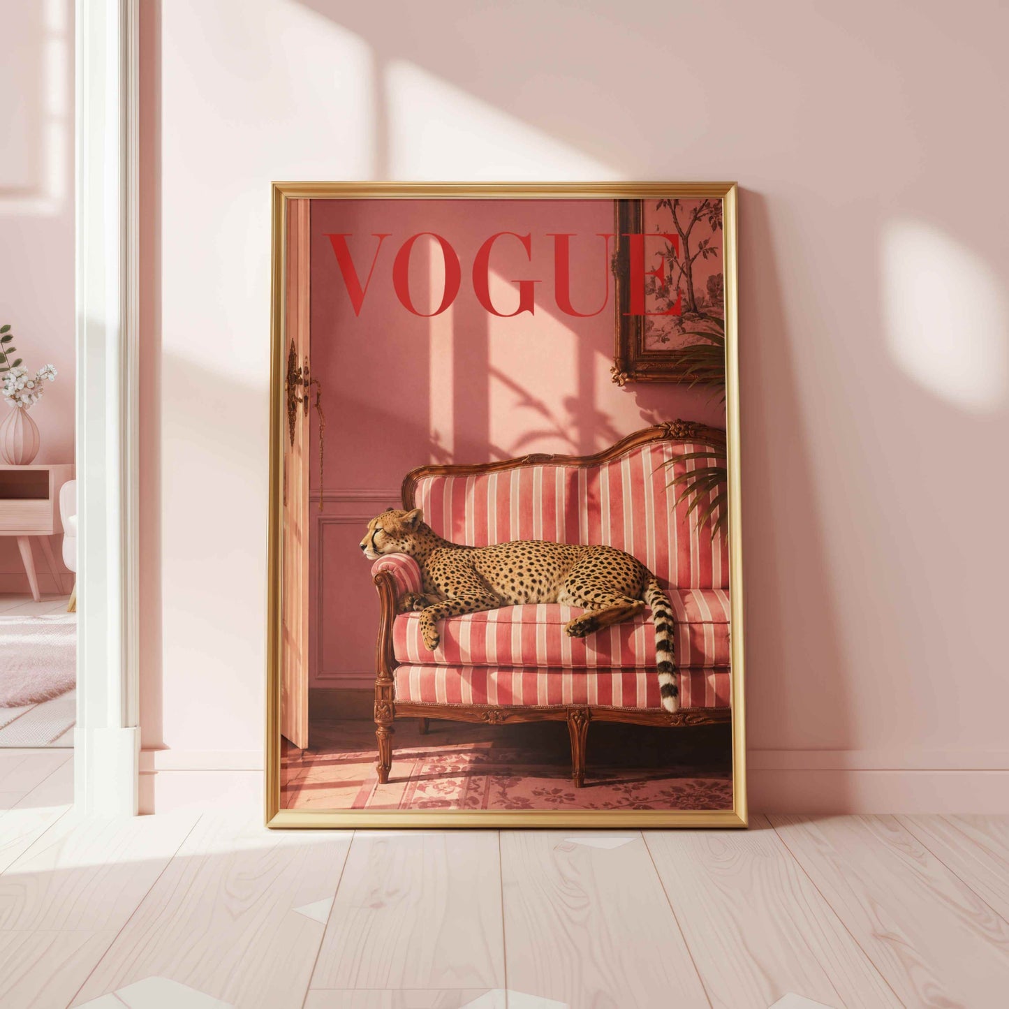 Leopard Vogue Pink