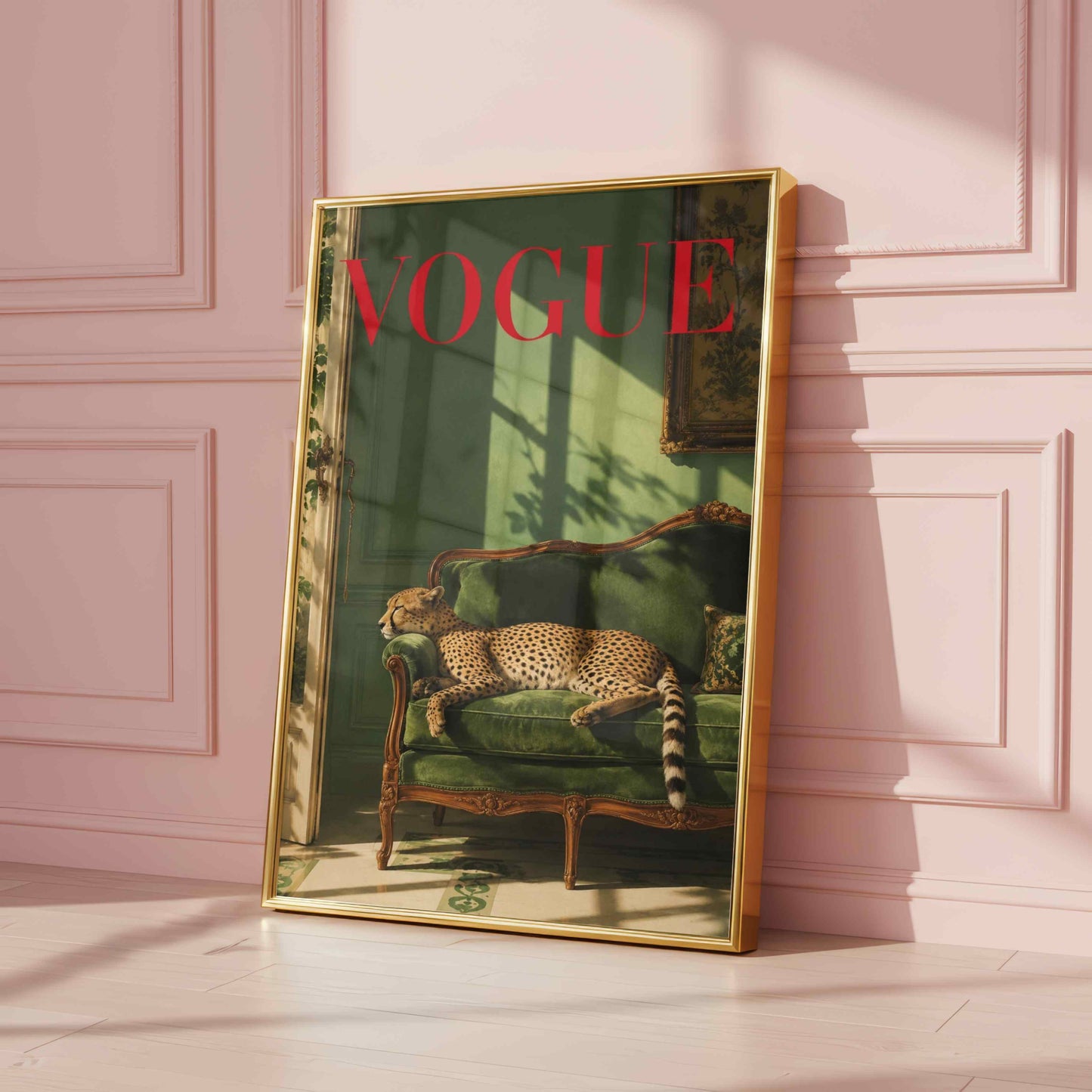 Leopard Vogue Green