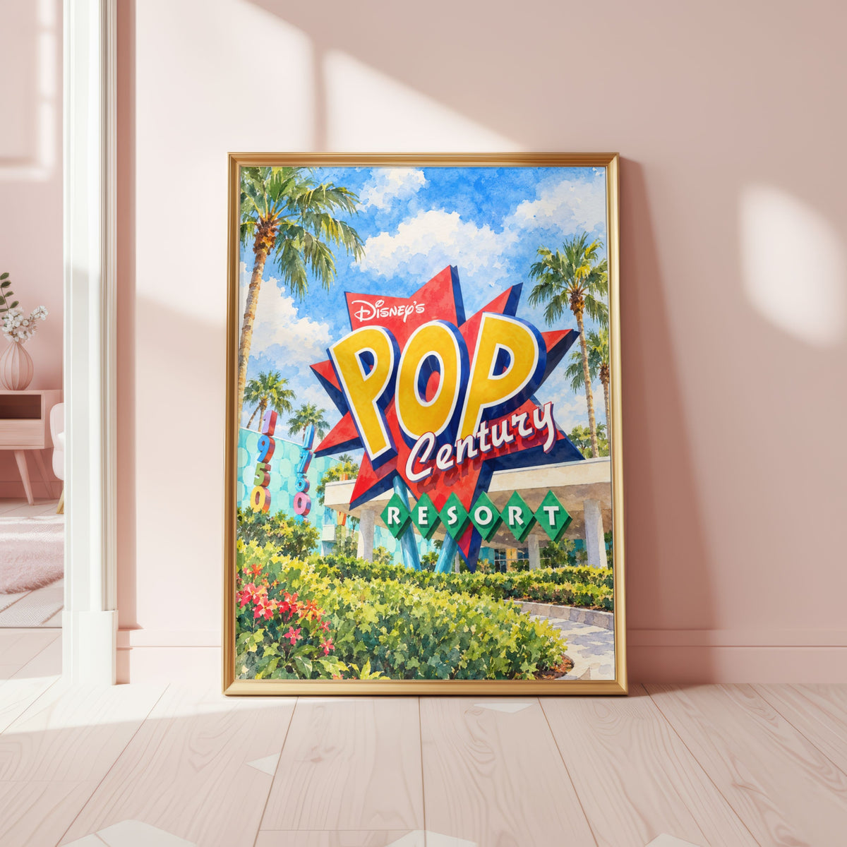 Pop Century Resort Sign