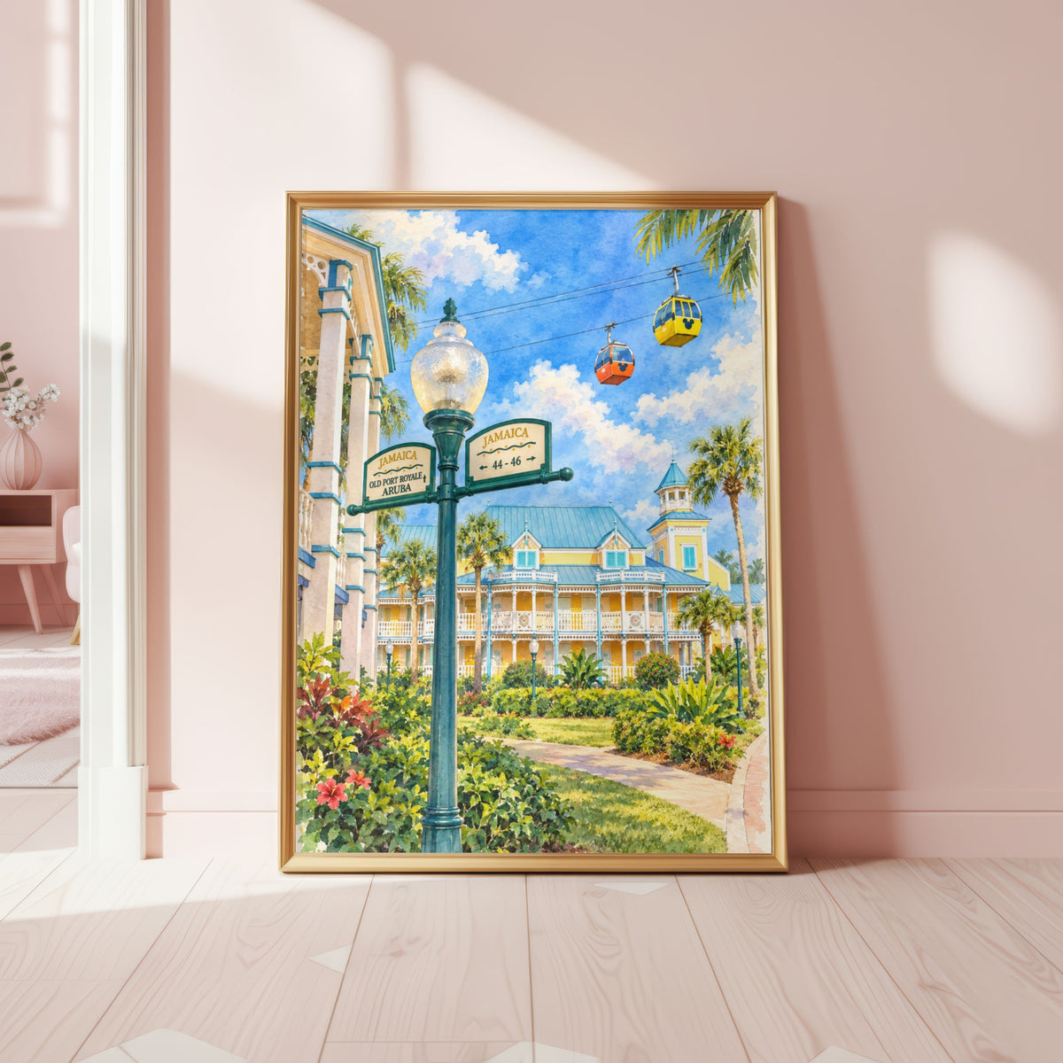 Caribbean Beach Resort Skyliner