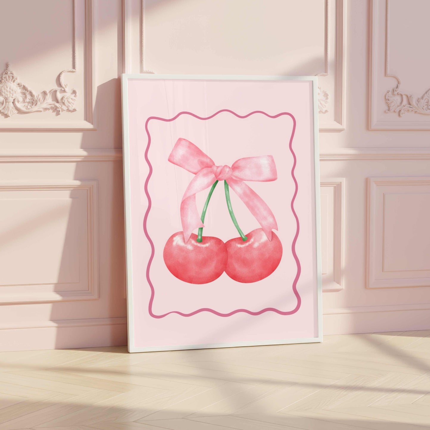 Pink Cherry Bows