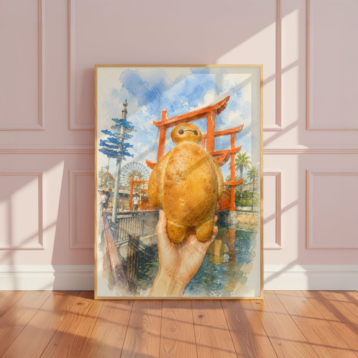 Baymax Bread San Fransokyo
