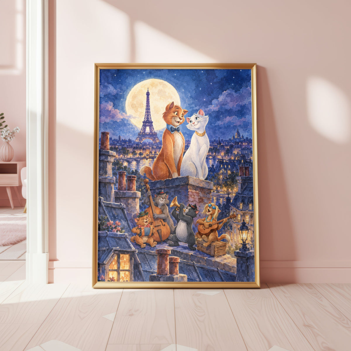 Aristocats Eiffel Moon