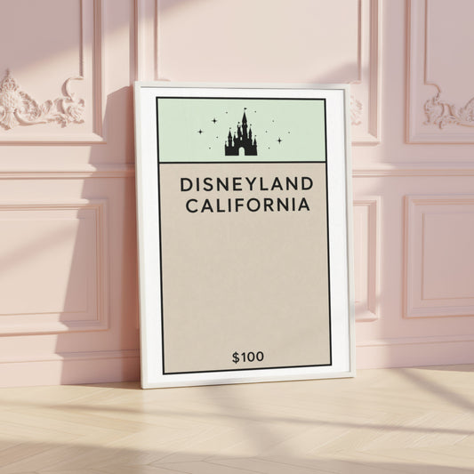Disneyland California Monopoly