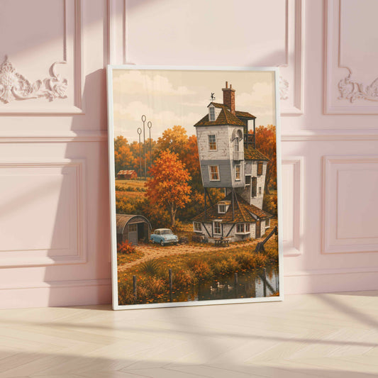The Burrow In Autumn