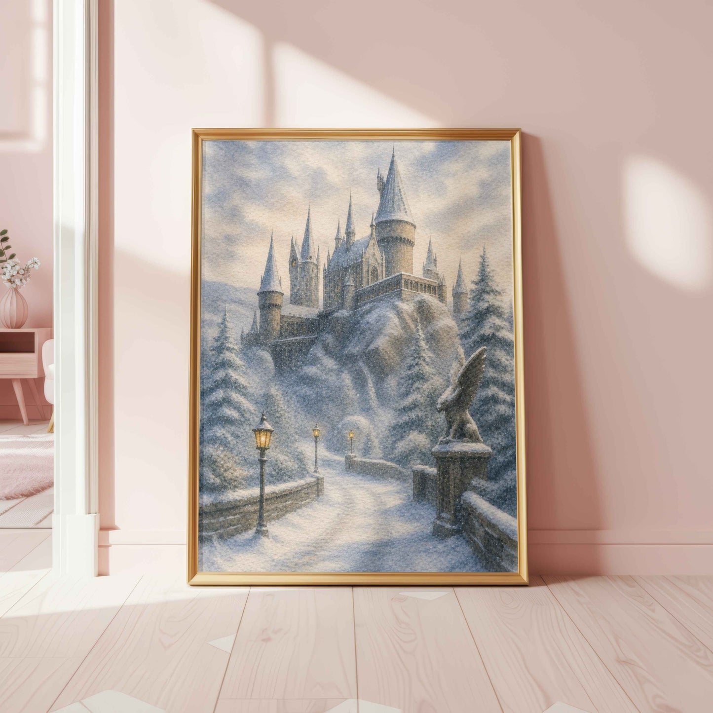 Snowy Hogwarts
