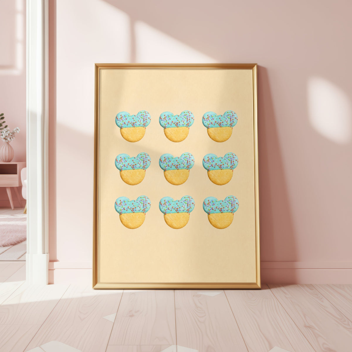 Mickey Sugar Cookies