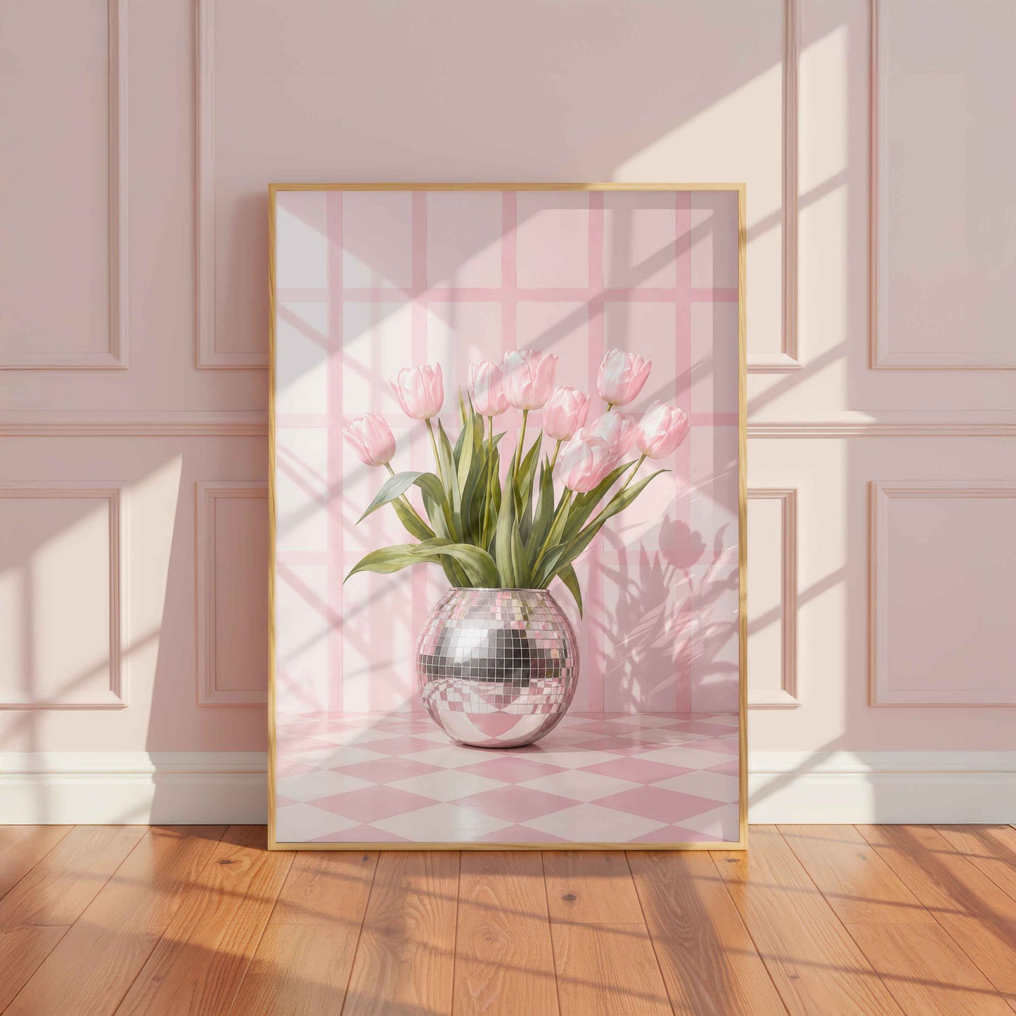 Pink Disco Tulips
