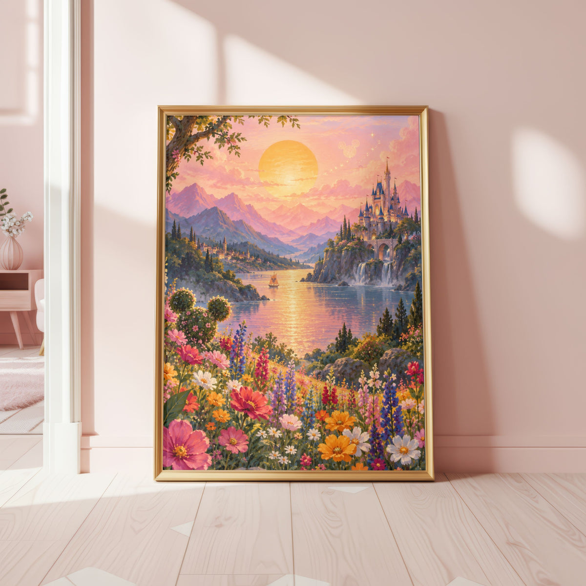 Magical Castle Sunset