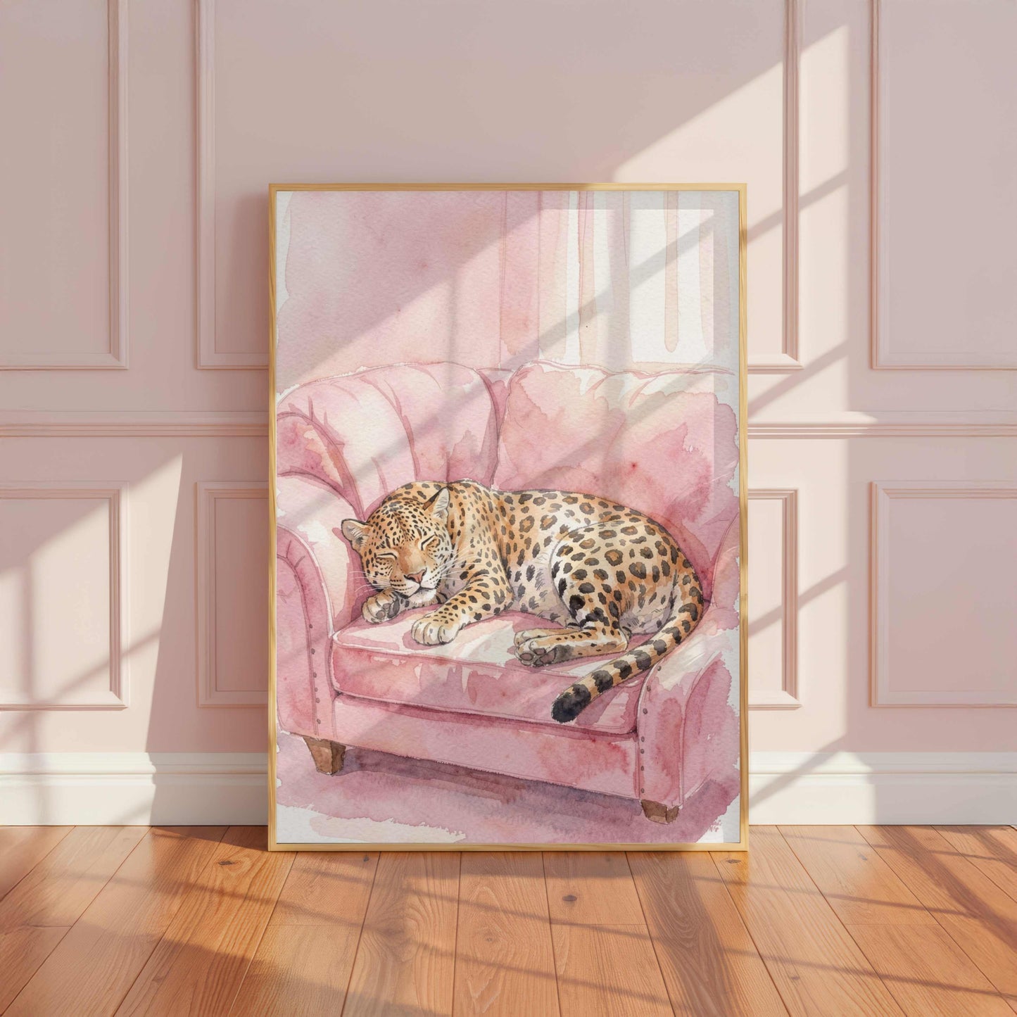 Sleepy Leopard