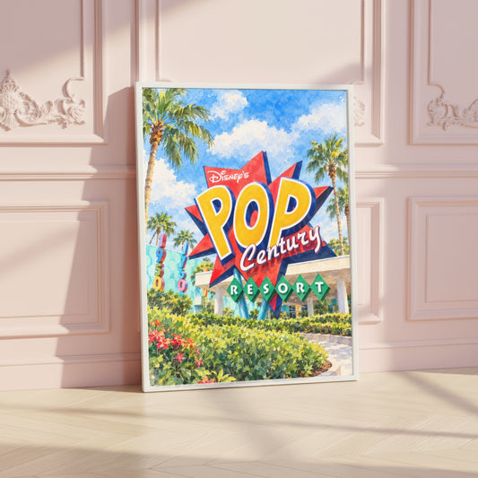 Pop Century Resort Sign