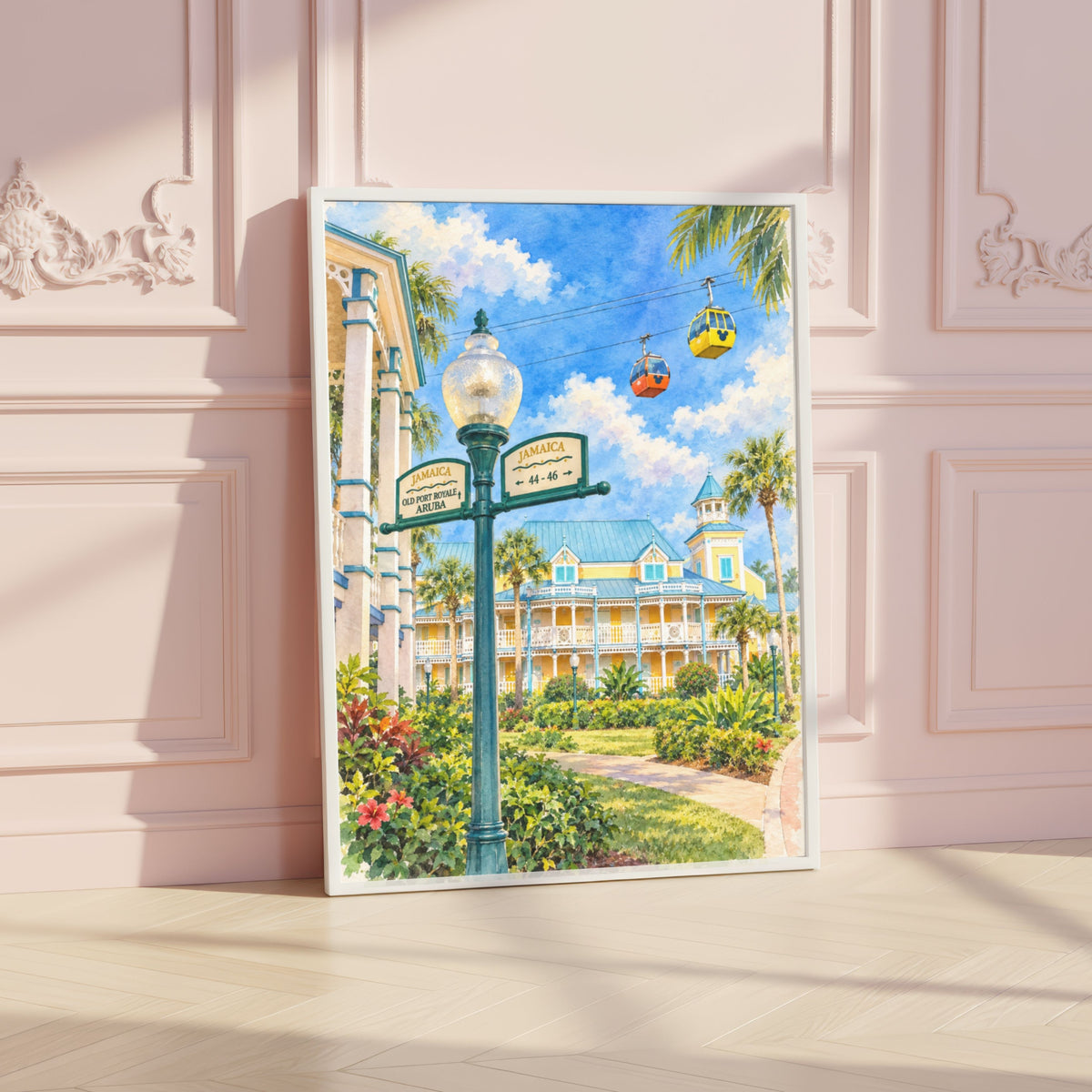 Caribbean Beach Resort Skyliner