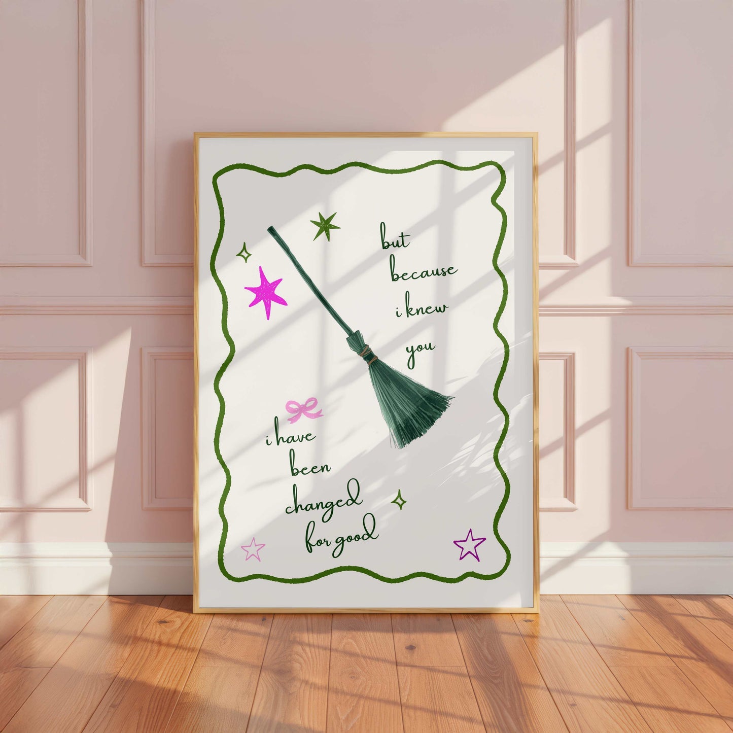 Wicked Musical Print – Changed for Good