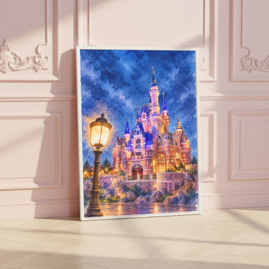 Shanghai Disneyland Nighttime