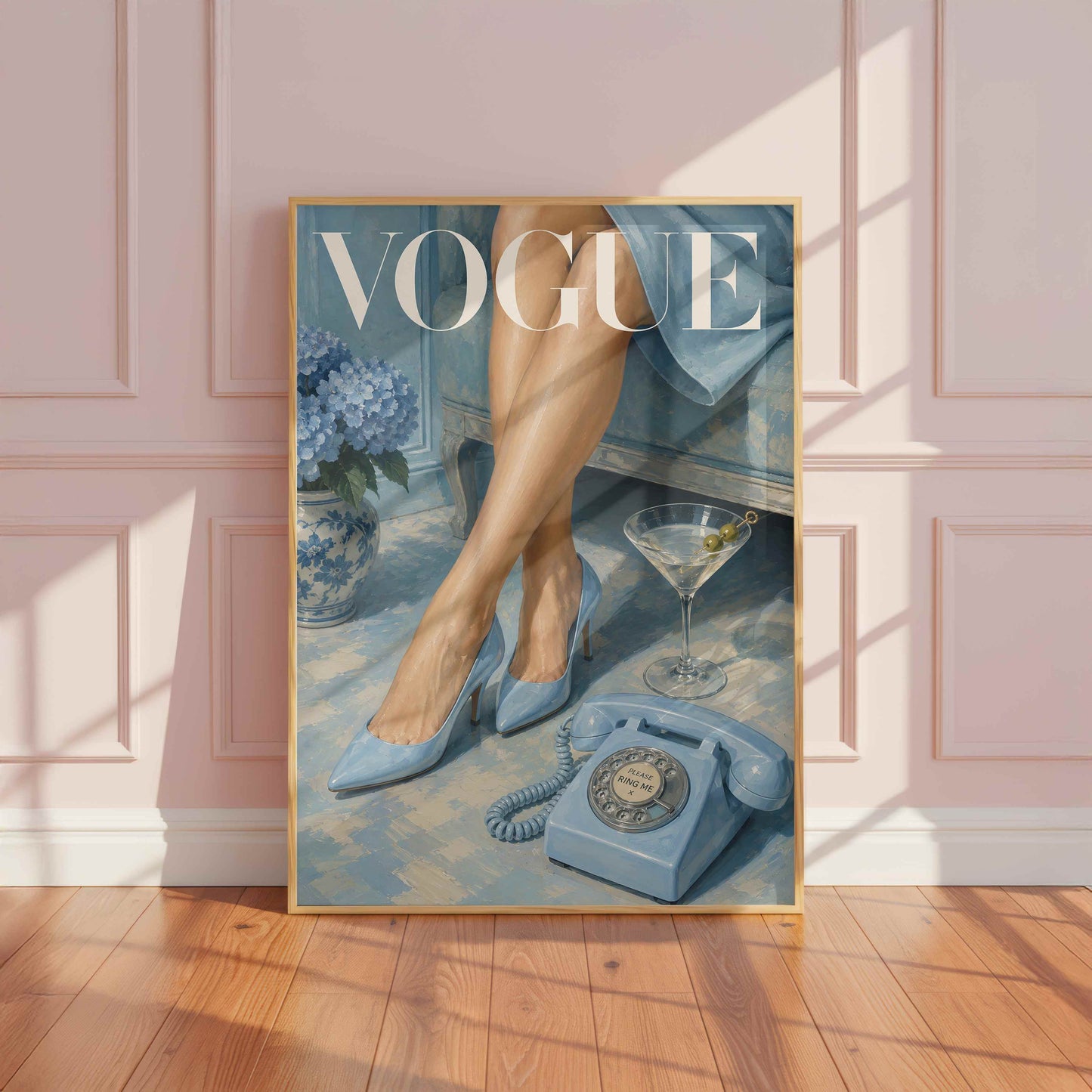 Heels Vogue Blue