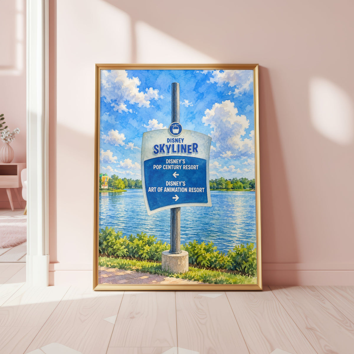 WDW Skyliner Sign