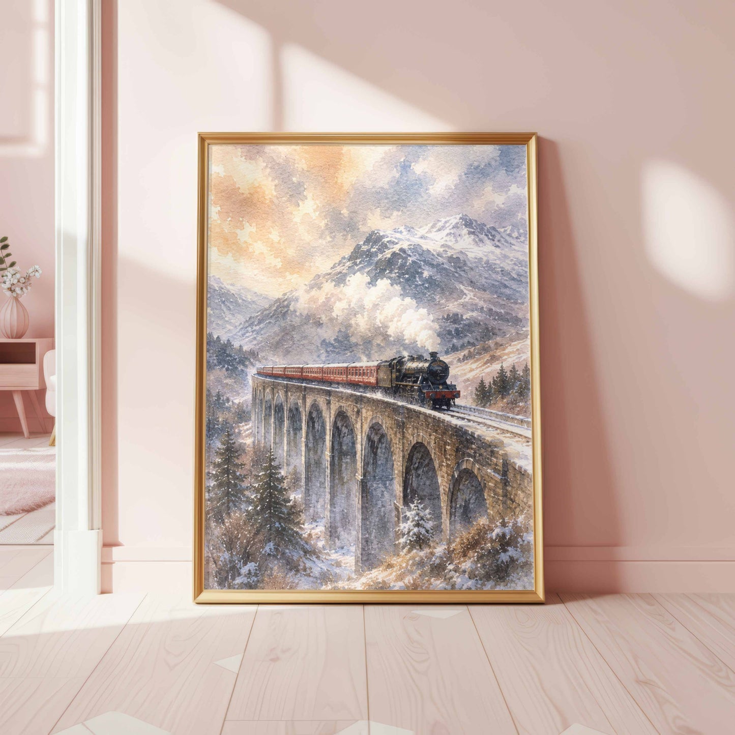 Hogwarts Express Winter Viaduct
