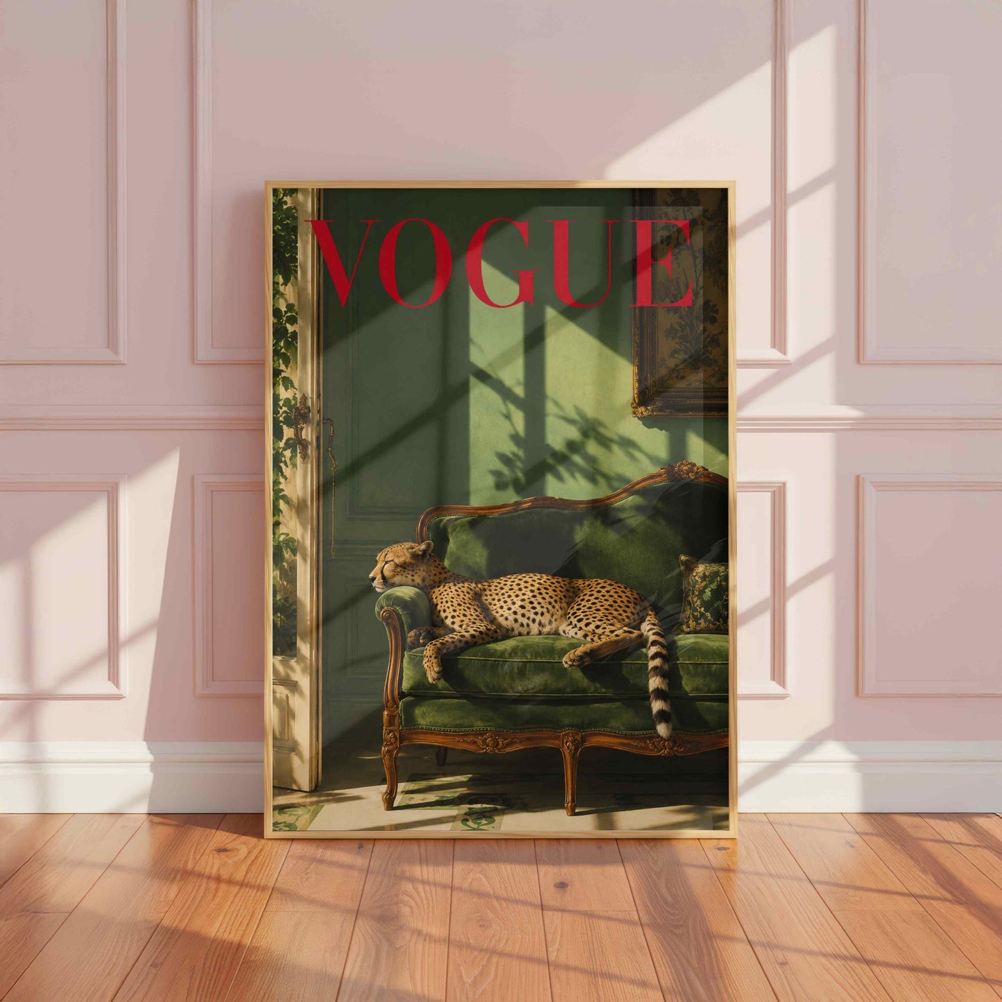 Leopard Vogue Green