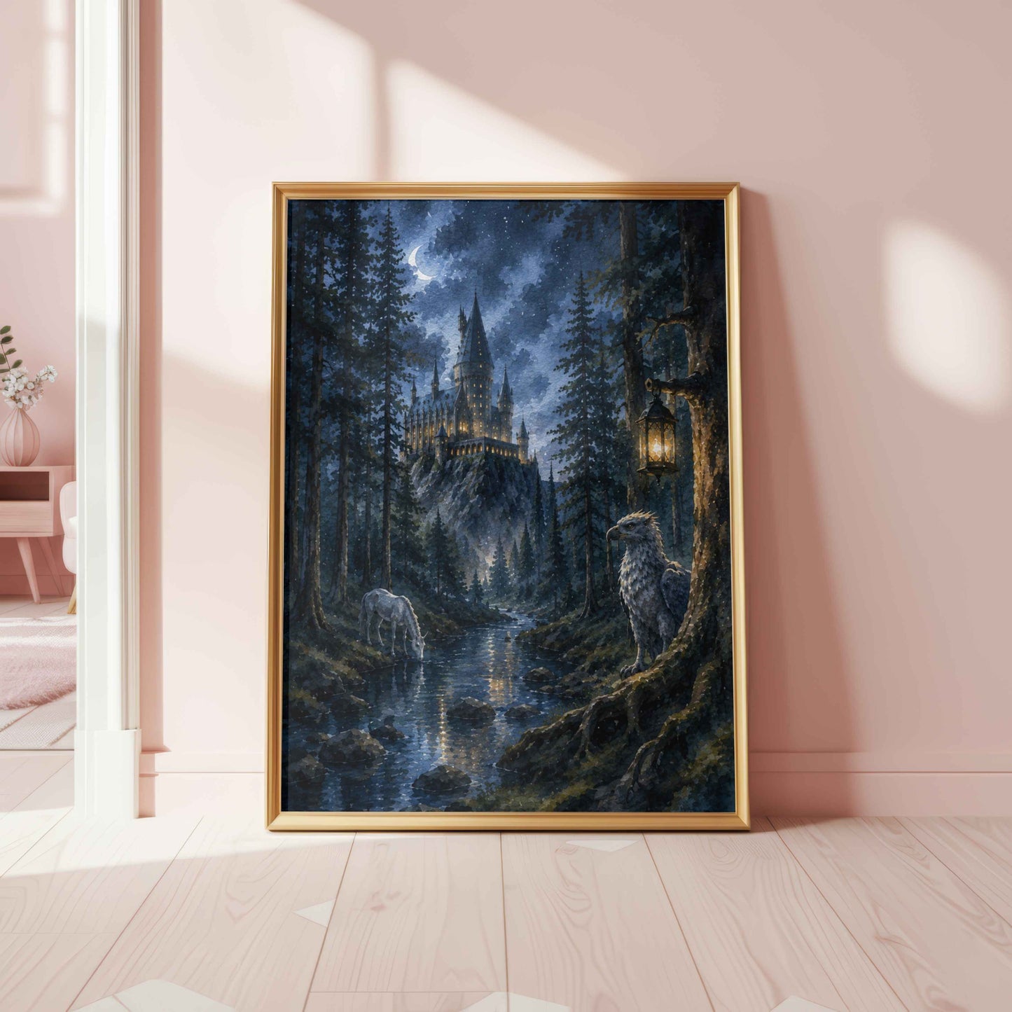 Forbidden Forest Nighttime