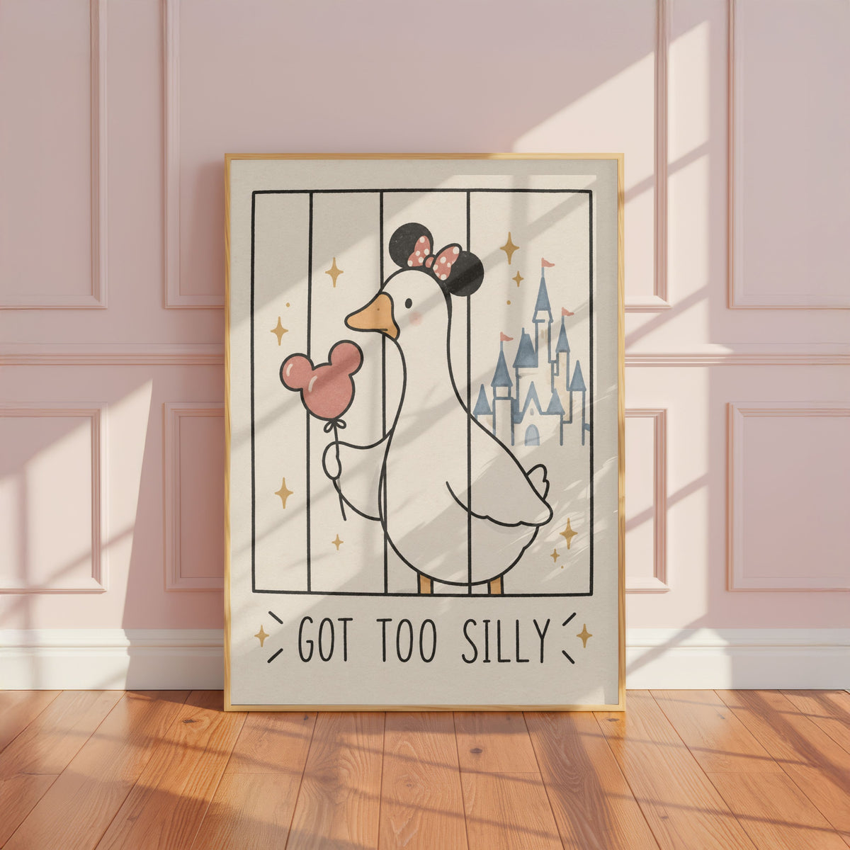 Got Too Silly Disney Goose