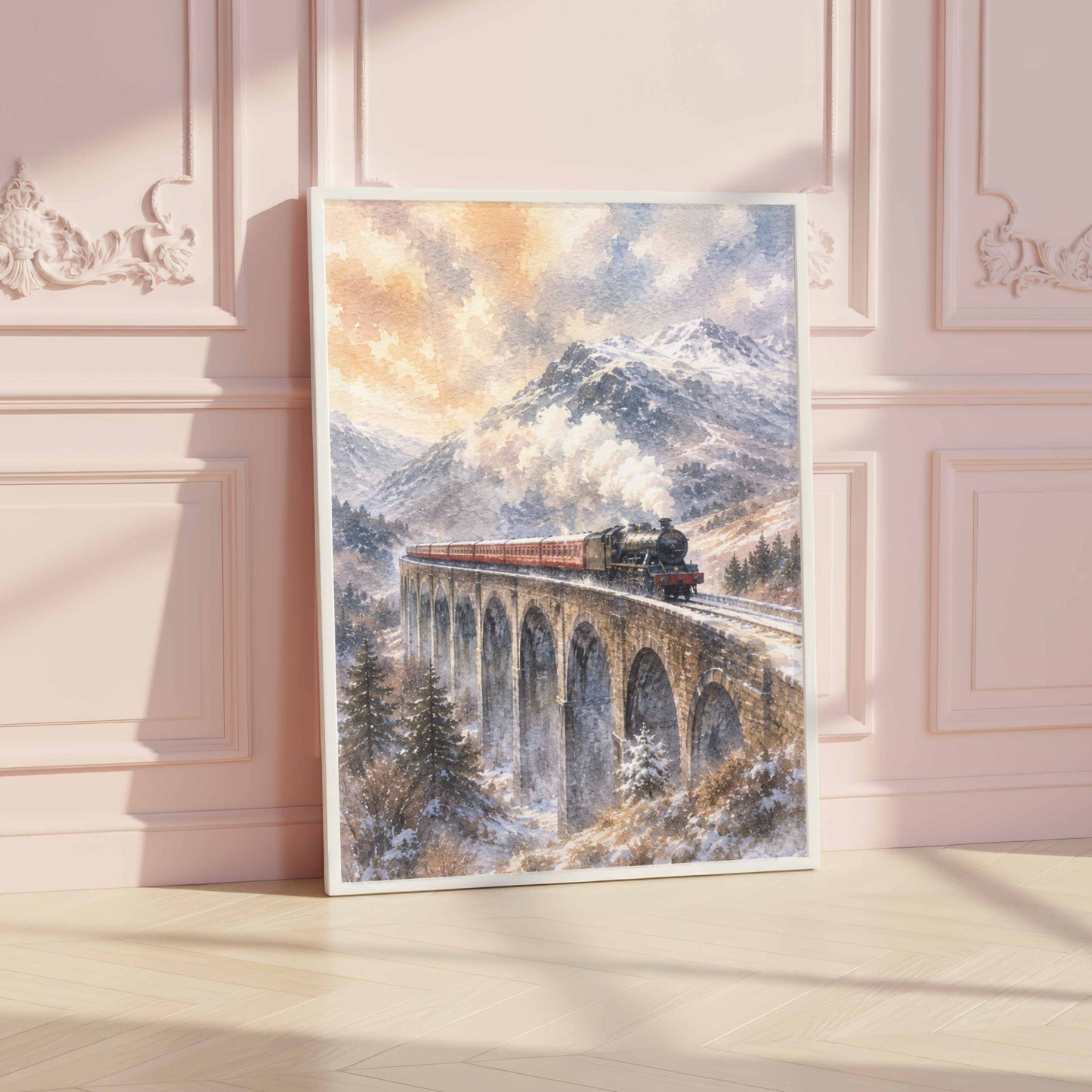 Hogwarts Express Winter Viaduct