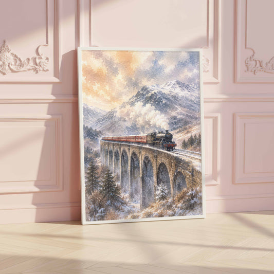 Hogwarts Express Winter Viaduct