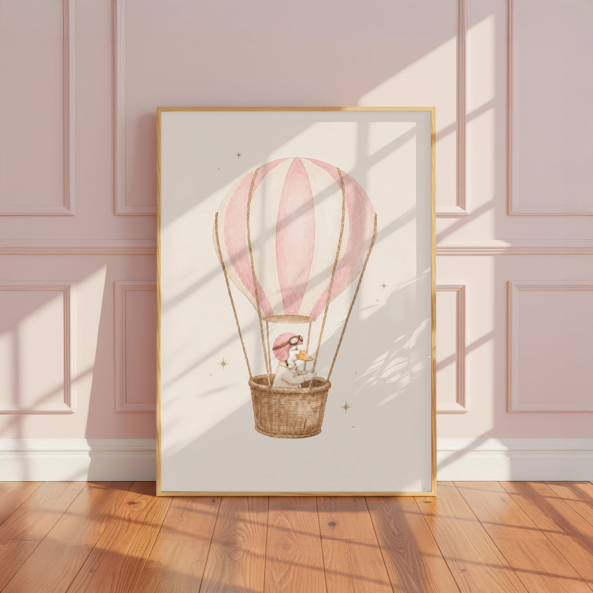 Pink Goose Hot Air Balloon