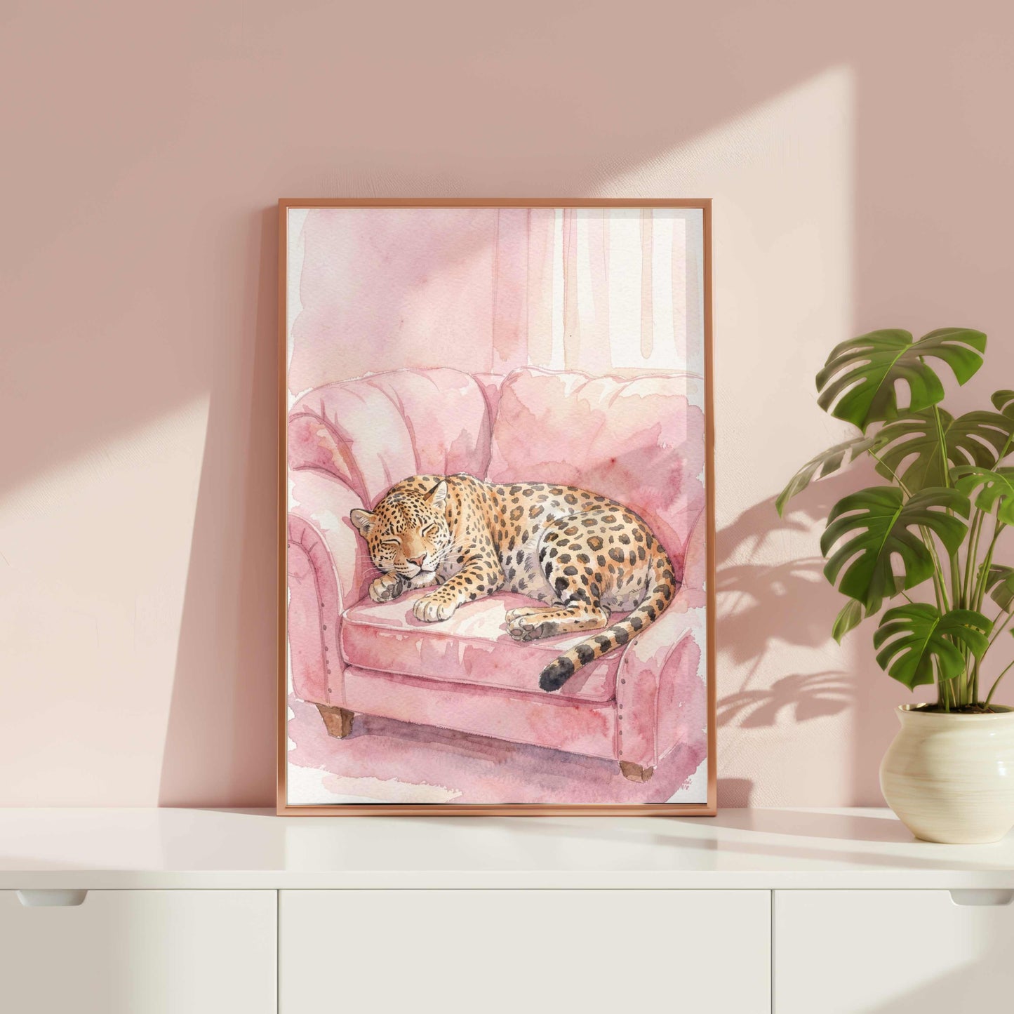 Sleepy Leopard