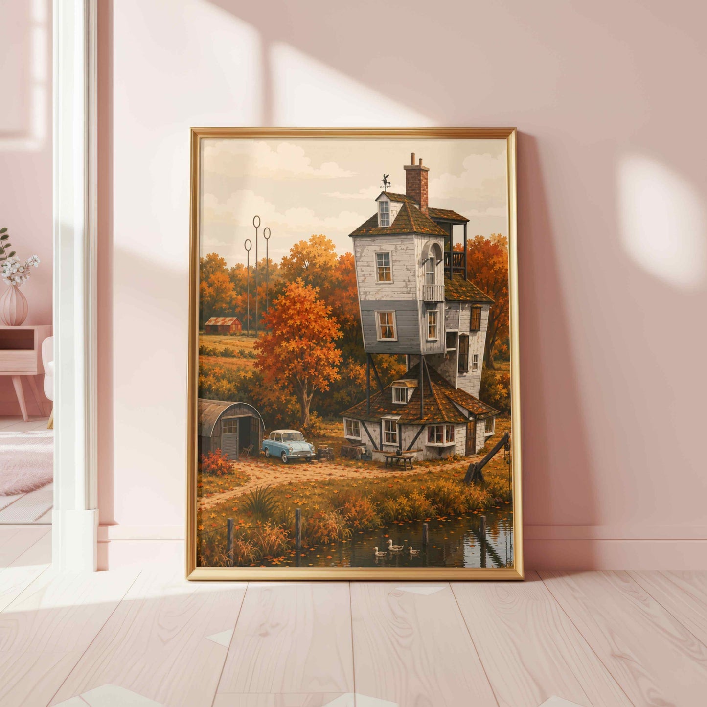The Burrow In Autumn