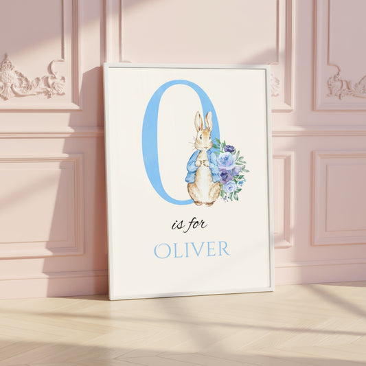 Blue Peter Rabbit Personalised
