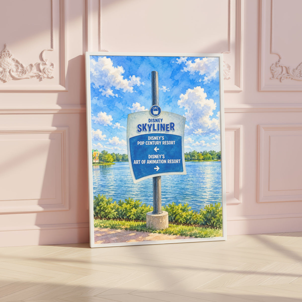 WDW Skyliner Sign
