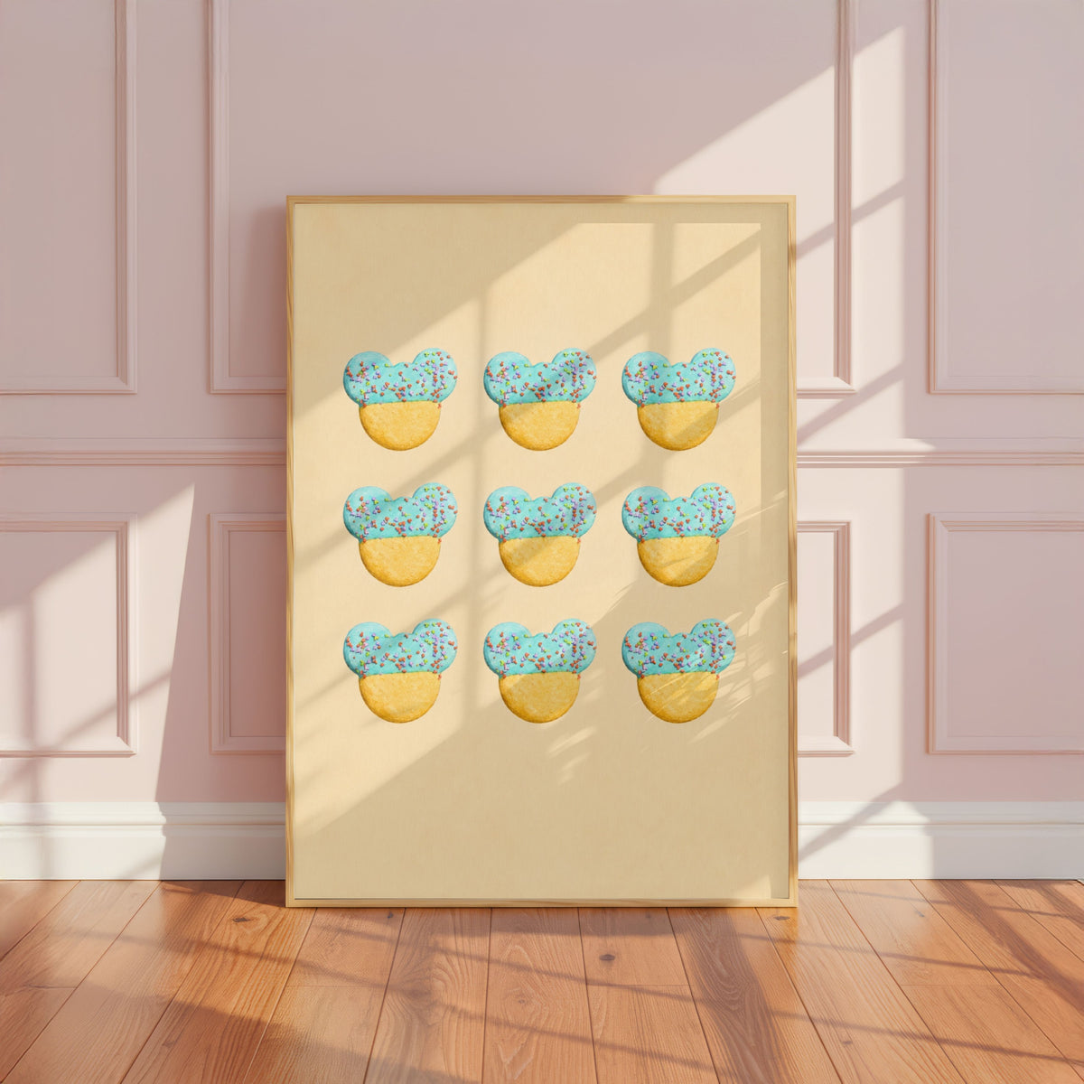 Mickey Sugar Cookies