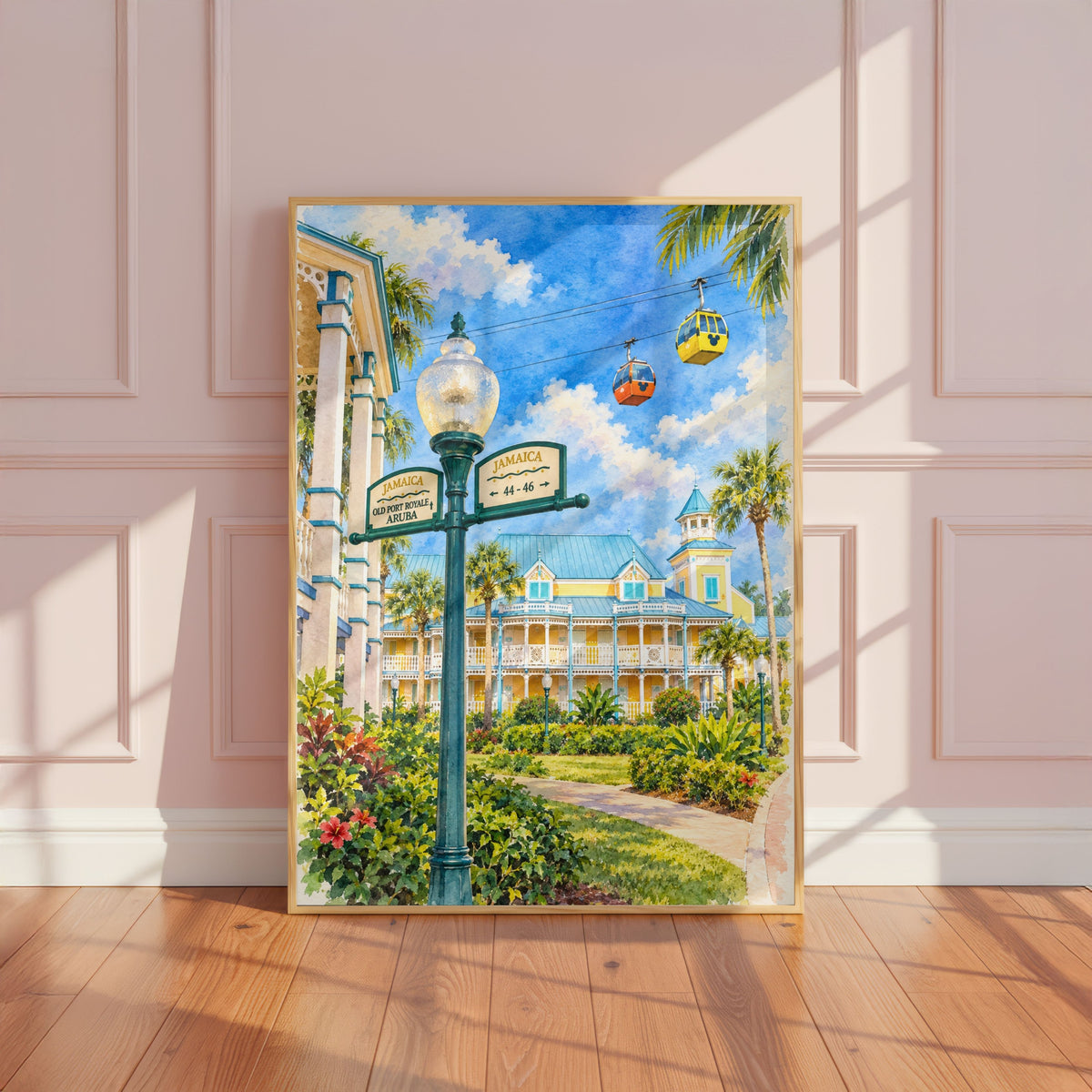 Caribbean Beach Resort Skyliner