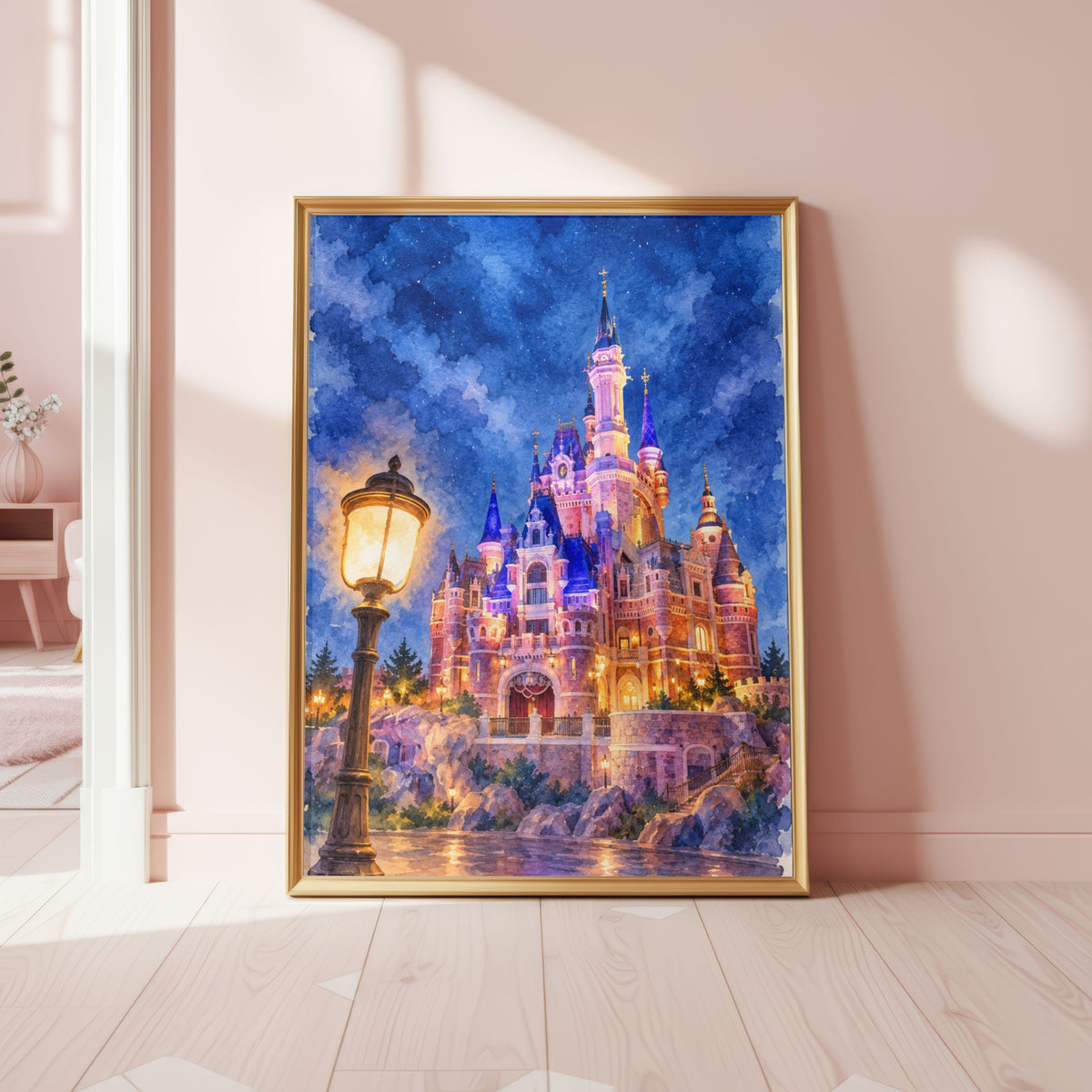 Shanghai Disneyland Nighttime