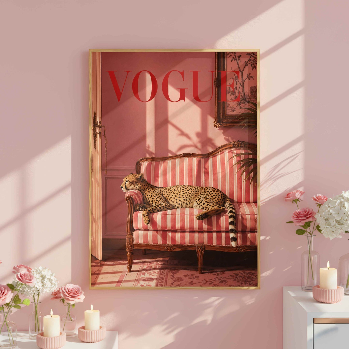 Leopard Vogue Pink