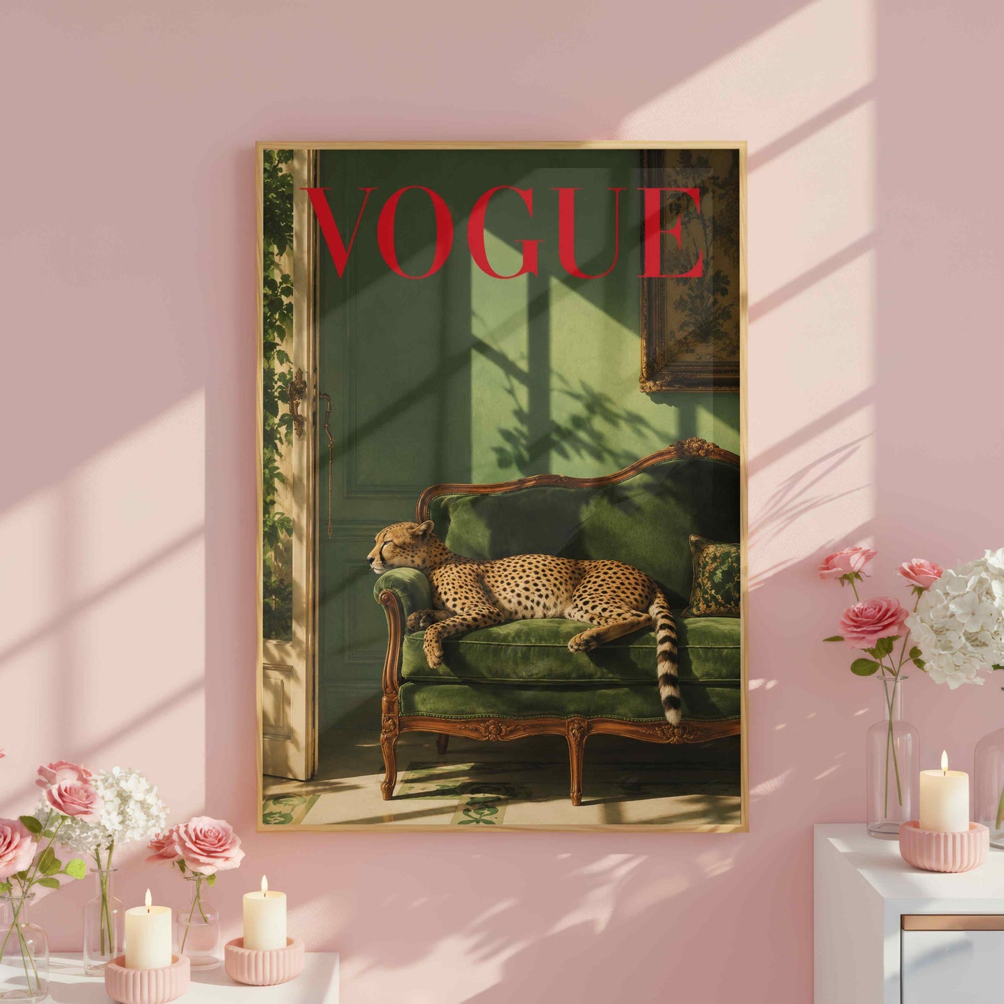 Leopard Vogue Green