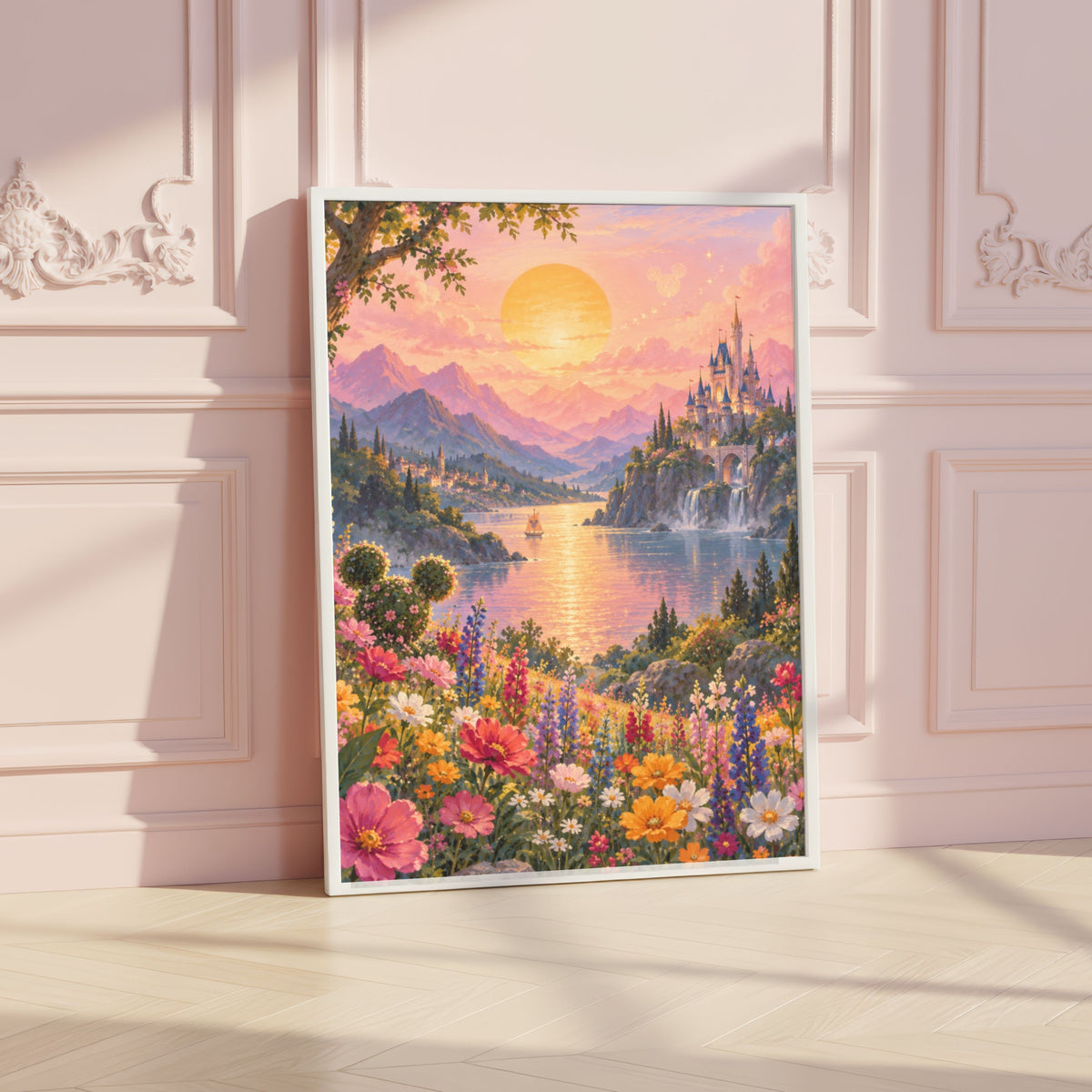 Magical Castle Sunset