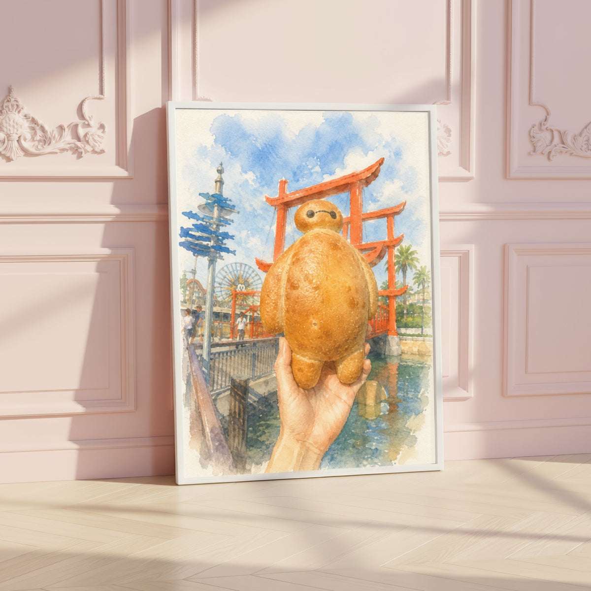 Baymax Bread San Fransokyo