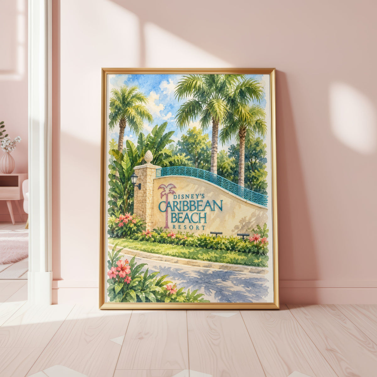 Caribbean Beach Resort Entrance