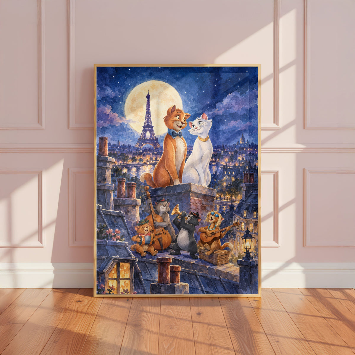 Aristocats Eiffel Moon