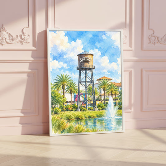 Disney Springs Fountain