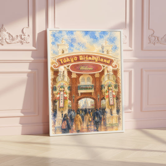 Tokyo Disneyland Entrance