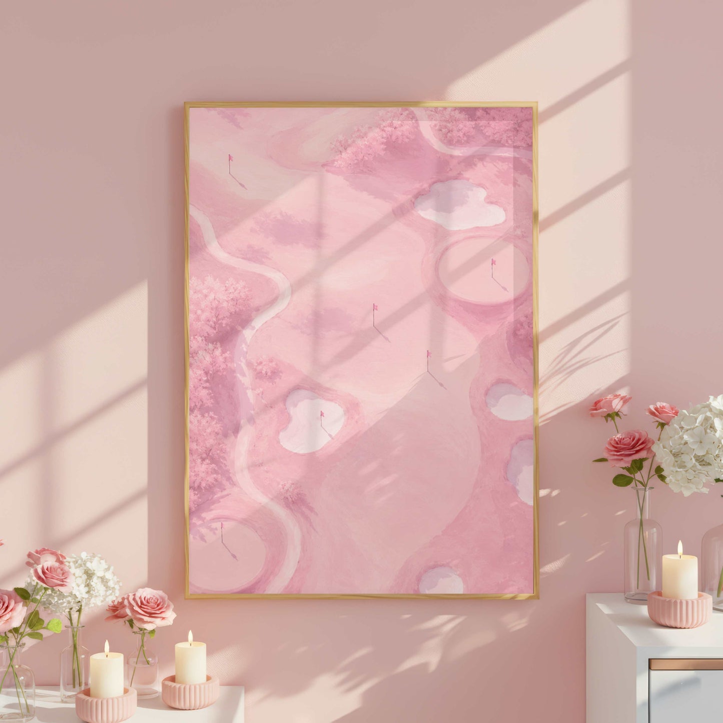 Pink Golf Course