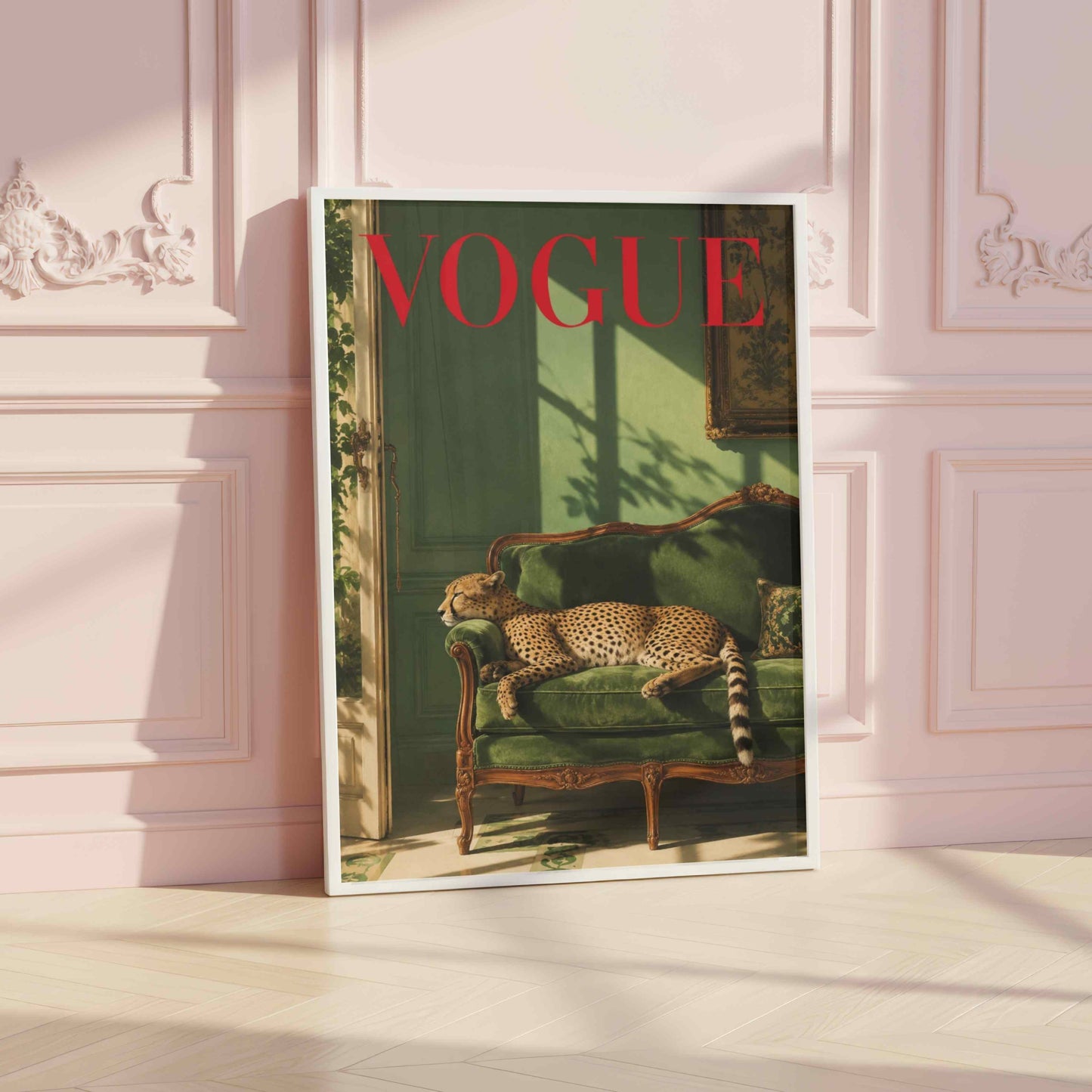 Leopard Vogue Green