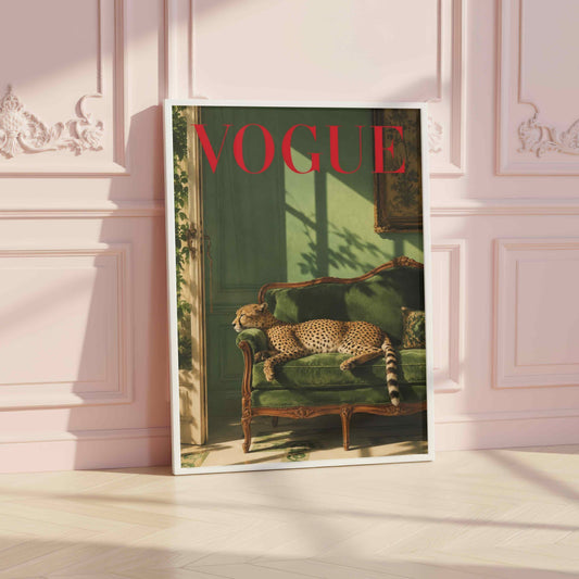 Leopard Vogue Green