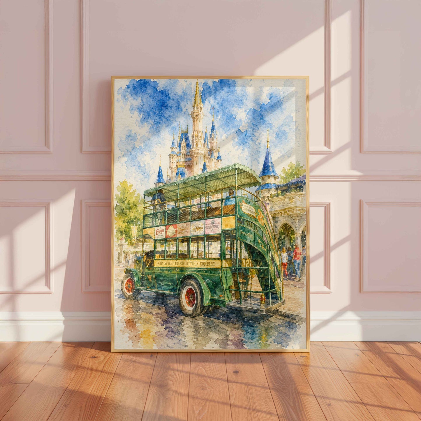 Main Street Green Vehicle